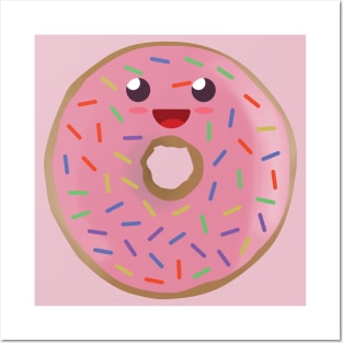 Happy Donut Posters and Art